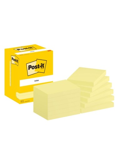 BLOC NOTAS ADH. POST-IT 74X100MM C/100 H.657-