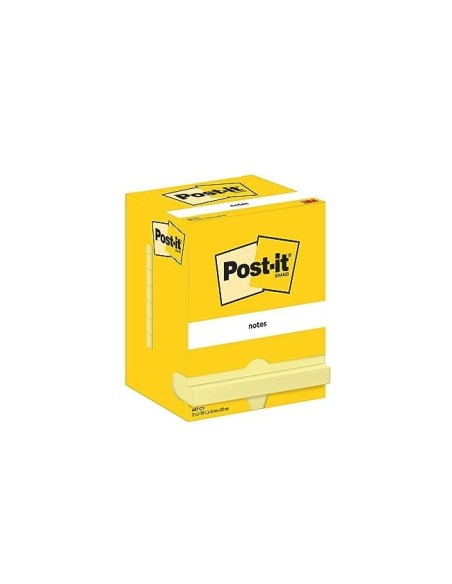BLOC NOTAS ADH. POST-IT 74X100MM C/100 H.657-