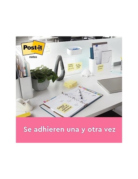 BLOC NOTAS ADH. POST-IT 74X100MM C/100 H.657-