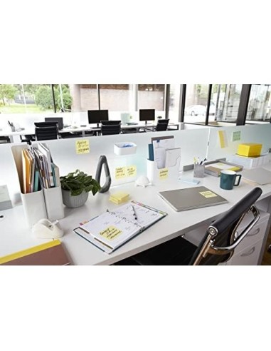 BLOC NOTAS ADH. POST-IT 74X100MM C/100 H.657-