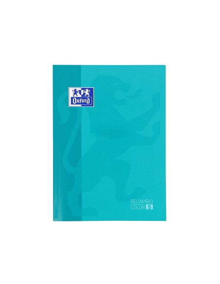 RECAMBIO OXFORD DIN A4 80H.90 GR OPTIK PAPER CUADROS 5MM 4 TALADROS