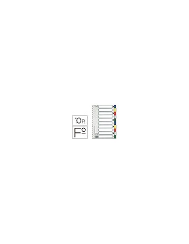 SEPARADOR ESSELTE PLASTICO JUEGO 10 SEPARADORES FL.5 MULTITALADRO