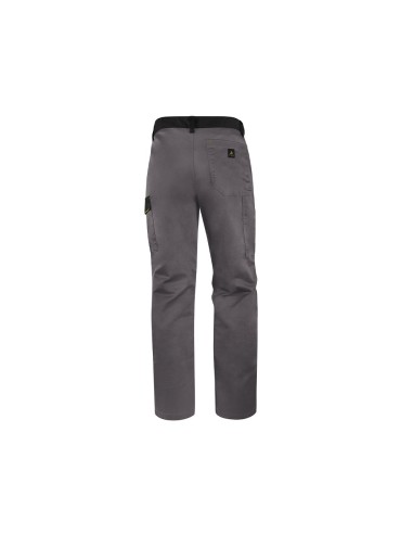 PANTALON TRABAJO DELTAPLUS CINTURA AJUST.5 BOLS.COL.GRISVE.TALLA 3XL