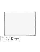PIZARRA BLANCA VIT.MAGNETICO MARCO AL.CANTO PVC 120X90 CM C/BANDEJA