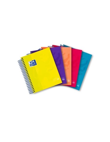 CUADERNO ESP. OXFORD EBOOK A6 T.EXTRA 5MM 120H. 90GR. SURT.