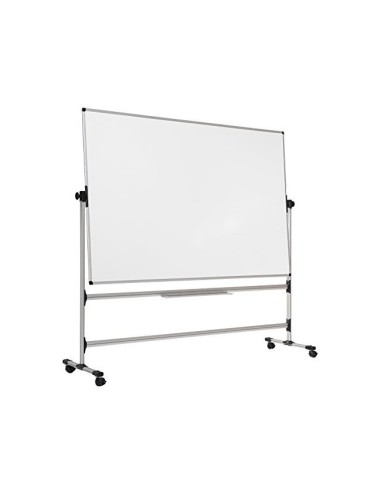 PIZARRA BLANCA BI-OFFICE VITRIFRICADO VOLTEABLE DOBLE 120X150 CM