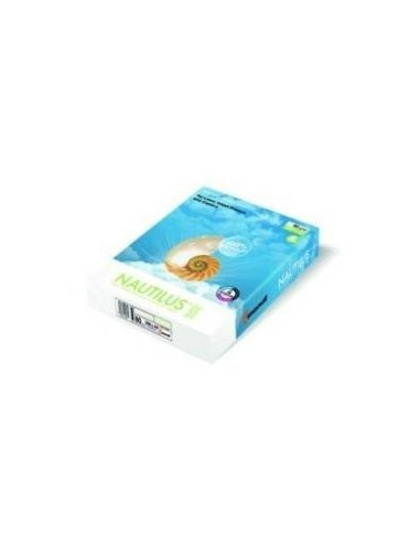 PAQ. PAPEL NAUTILUS SUPERWHITE 100% RECICLADO A3 80GR 500 H.
