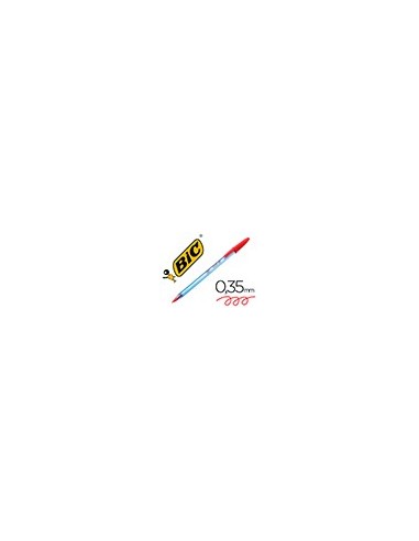 BOLIGRAFO BIC CRISTAL SOFT RJ. PUNTA 1,2MM