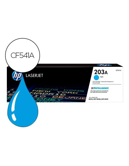 CF541A TONER HP Nº 203A CIAN 1300 PG.