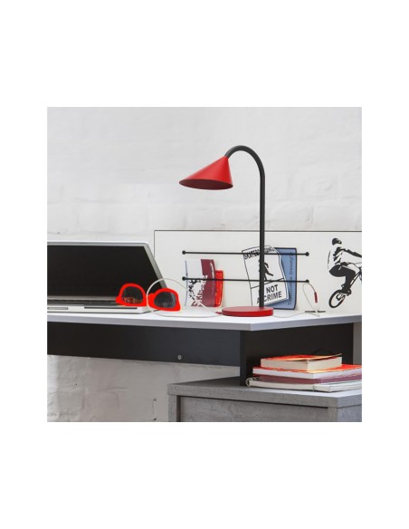 LAMPARA UNILUX SOL LED 4W FLEXIBLE ABS METAL RJ. BASE 14 CM DIAMETRO