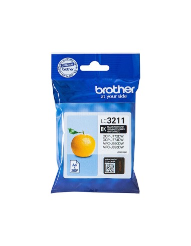 LC-3211BK CARTUCHO BROTHER NG. 200 PG.
