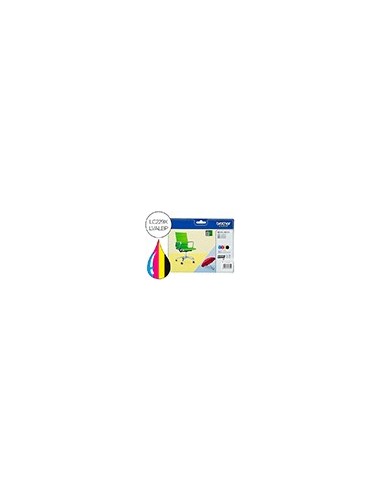 LC-229XLVALBP CARTUCHO BROTHER RAIBOW PK. ALTA CAP. 2400 PG.