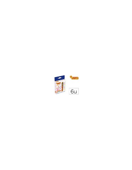 PLASTILINA JOVI 90 ESTUCHE 6 UD.PASTEL SURT.15 G