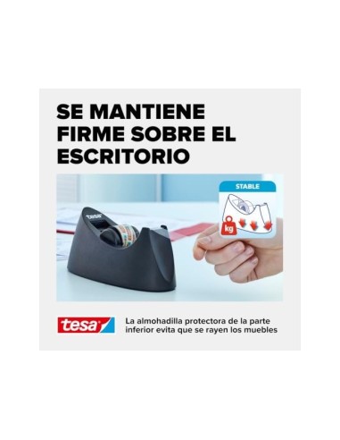 PORTARROLLO TESA PLAST.EASY CUT CURVE NG. 33MT.X19MM+1 CINTA  TPTE.