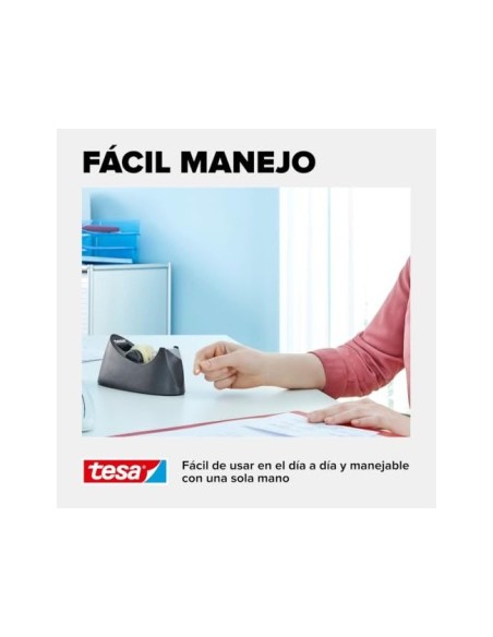 PORTARROLLO TESA PLAST.EASY CUT CURVE NG. 33MT.X19MM+1 CINTA  TPTE.