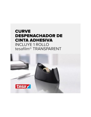 PORTARROLLO TESA PLAST.EASY CUT CURVE NG. 33MT.X19MM+1 CINTA  TPTE.