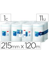 PAPEL SECAMANOS TORK ANCHO 215MM.LARGO 120 MT 1 CAPA M1 PQ.11 UD.