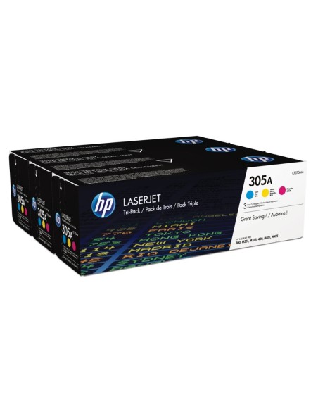 CF370AM TONER HP Nº300A TRICOLOR 2600 PG.