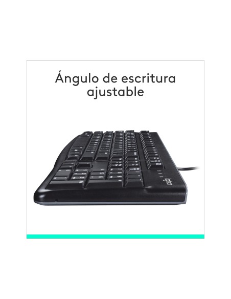 TECLADO LOGITECH K120 USB 2.0 C/CABLE NG. 920-002518