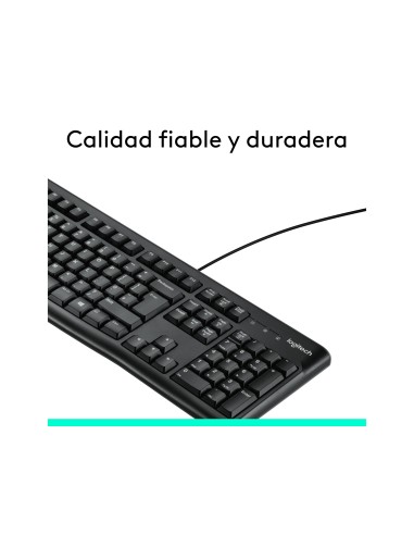 TECLADO LOGITECH K120 USB 2.0 C/CABLE NG. 920-002518