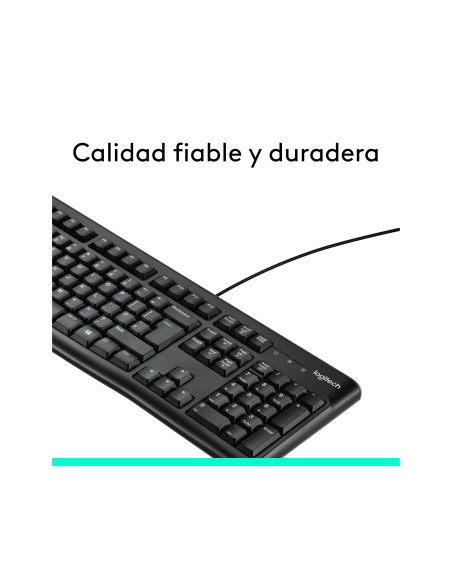 TECLADO LOGITECH K120 USB 2.0 C/CABLE NG. 920-002518