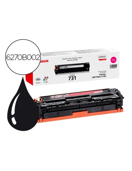 6270B002 TONER CANON 731M MAG. 1500 PG.
