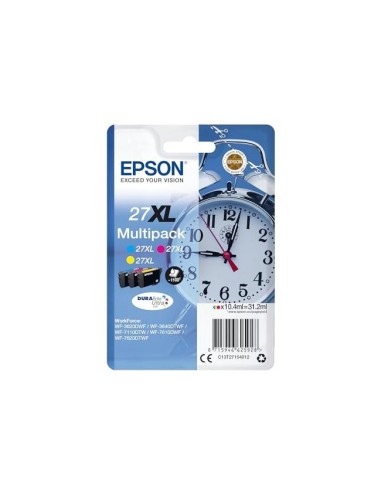 C13T27154012 CARTUCHO EPSON WF-3620/7620 27XL MULTIPACK 2200 PG.
