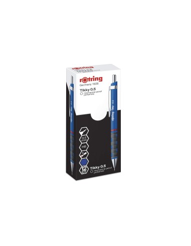 PORTAMINAS ROTRING TIKKY 0,5 MM AZUL