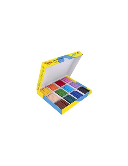 LAPICES CERA JOVICOLOR TRIWAX CAJA DE 300 UNIDADES