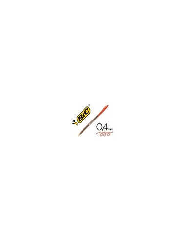 BOLIGRAFO BIC CRISTAL ROJO UD.