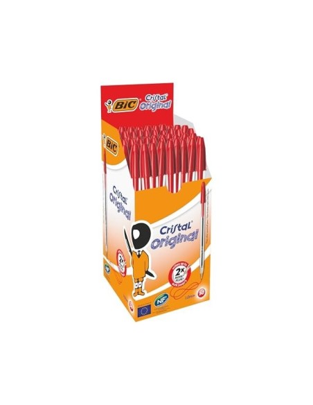 BOLIGRAFO BIC CRISTAL ROJO UD.