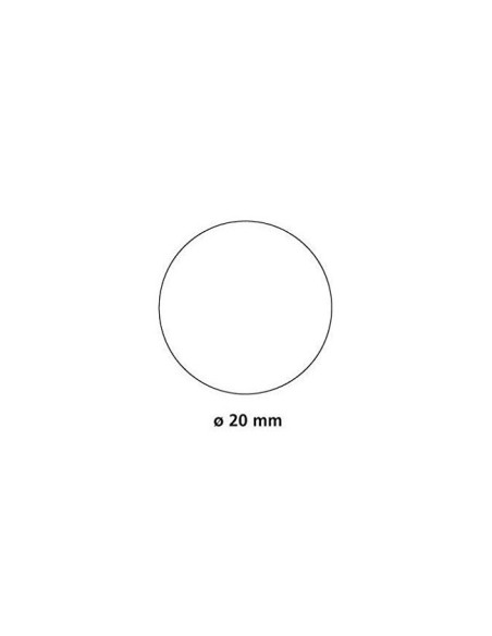 GOMETS APLI ROLLO 59H CIRCULO Ø 20 MM AMARILLO 1.770 UDS. (04859)