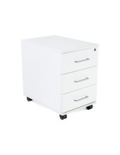 CAJONERA ROCADA TRES CAJ.SERIE STORE 58X40X59,5 CM AW04 BL./BL.