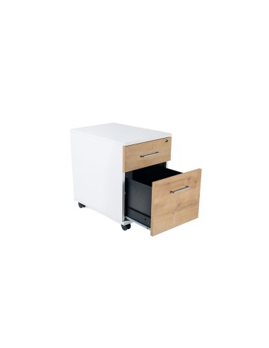 CAJONERA ROCADA 2 CAJ.SERIE STORE 58X40X59,5 CM AW04 BL./BL.
