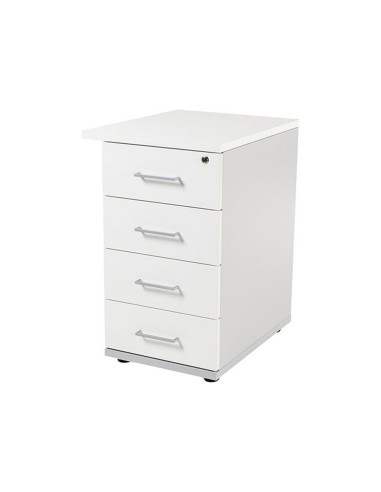 CAJONERA ROCADA C/4 CAJONES STORE 60X50X72 CM ACABADO AB04 AL/BL