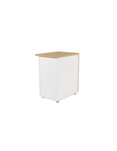 CAJONERA ROCADA C/4 CAJONES STORE 60X50X72 CM ACABADO AB04 AL/BL