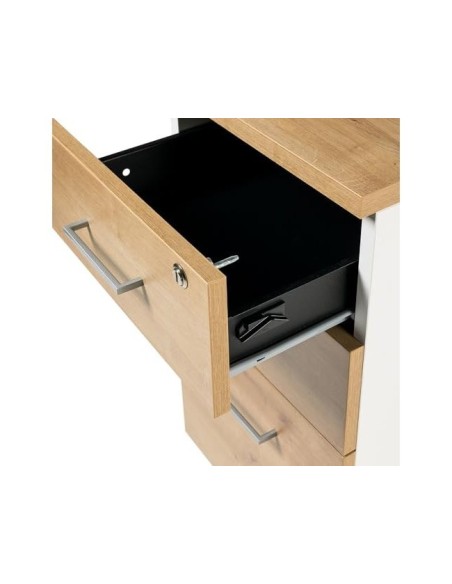 CAJONERA ROCADA 4 CAJ.SERIE STORE 60X50X72 CM AW04 BL./BL.