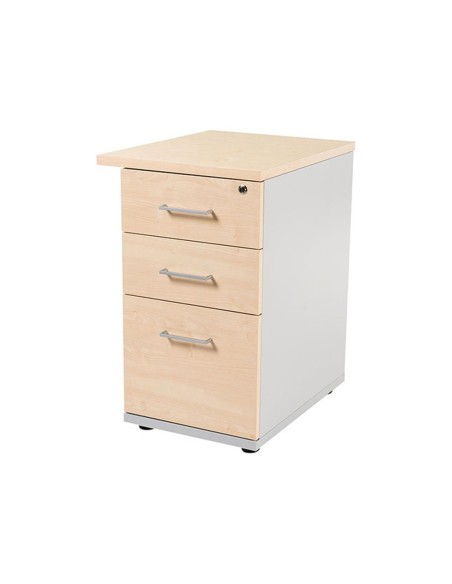 CAJONERA ROCADA TRES CAJ.SERIE STORE 60X50X72 CM AB01 AL./HAYA
