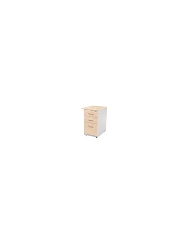 CAJONERA ROCADA TRES CAJ.SERIE STORE 60X50X72 CM AB01 AL./HAYA