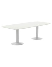 MESA REUNION ROCADA MEETING 3003ATW04 COLUMNA DOBLE ACERO BL.BL.