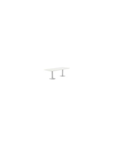 MESA REUNION ROCADA MEETING 3003ATW04 COLUMNA DOBLE ACERO BL.BL.