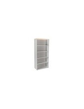 ARMARIO ROCADA 5 EST.SERIE STORE 195X90X45 CM AB01 AL./HAYA 2