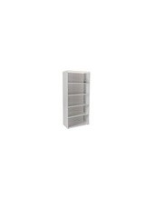 ARMARIO ROCADA 5 EST.SERIE STORE 195X90X45 CM AB04 AL./BL. 2