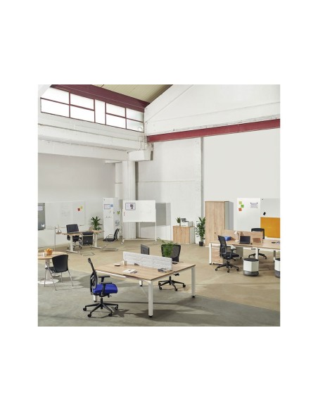 ARMARIO ROCADA 5 EST.SERIE STORE 195X90X45 CM AW04 BL./BL.