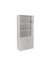 ARMARIO ROCADA TRES EST.2 PUERTAS 195X90X45 GRIS