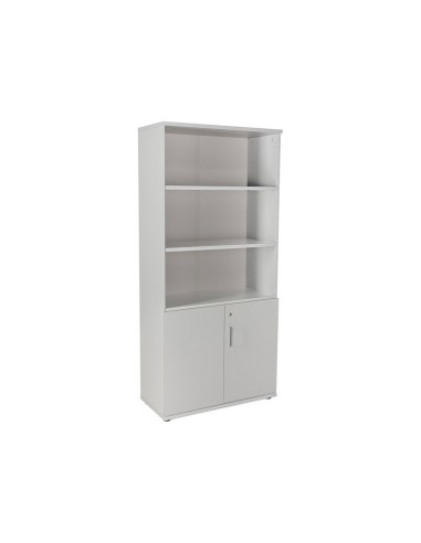 ARMARIO ROCADA TRES EST.2 PUERTAS 195X90X45 GRIS