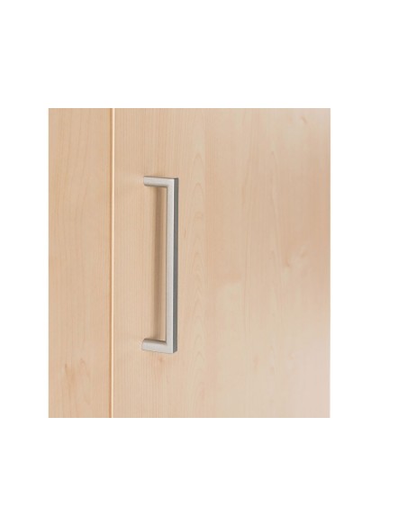 ARMARIO ROCADA 4 EST.2 PUERTAS STORE 195X90X45 CM GRIS/BL.