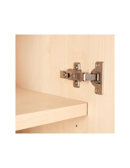 ARMARIO ROCADA 4 EST.2 PUERTAS STORE 195X90X45 CM GRIS/BL.