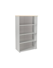 ARMARIO ROCADA 4 EST.SERIE STORE 156X90X45 CM AB01 GRIS/HAYA