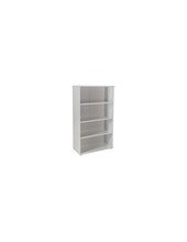 ARMARIO ROCADA 4 EST.SERIE STORE 156X90X45 CM AB02 GRIS/GRIS 2